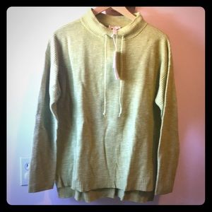 Eileen Fisher NWT Verbena Funnel neck Top